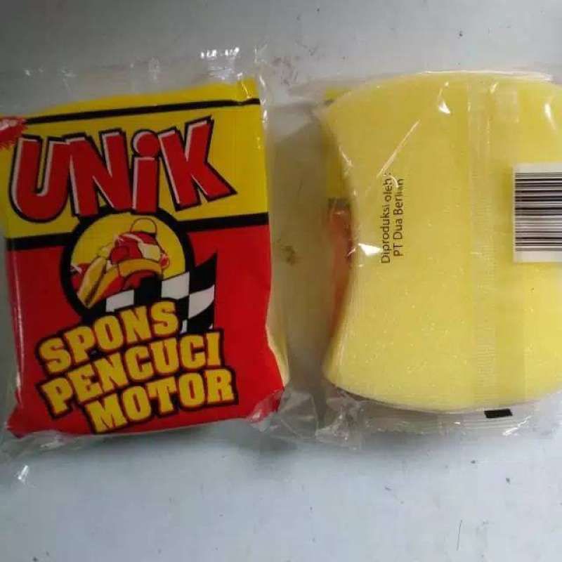 (6pcs)Spon Unik Cuci Motor Motor Gosok Busa Tebal Serbaguna Awet Murah/Spons Alat Pencuci Motor