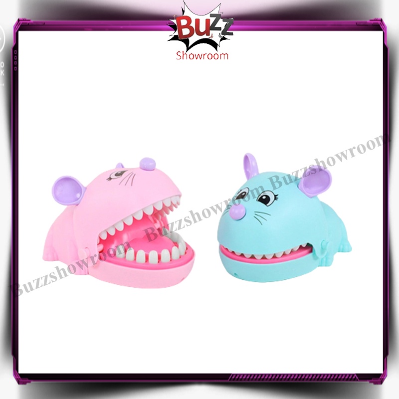 Hippo Mouse Dentist Game Toys - Mainan Anak Gigi Kuda Nil Tikus Toy