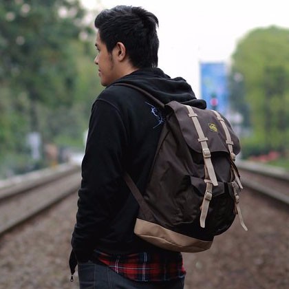 Tas Ransel Backpack Visval Maison Gendong Punggung Laptop Bagus Murah DXHY