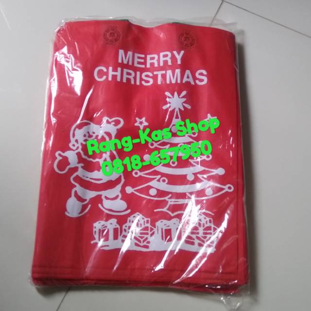 

Tas Spunbond Natal Christmas Small Tali