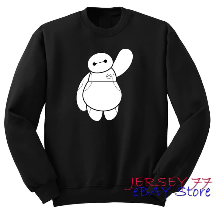 Sweater Big Hero 6 Baymax Jaket Hoodie Bay Max Keren