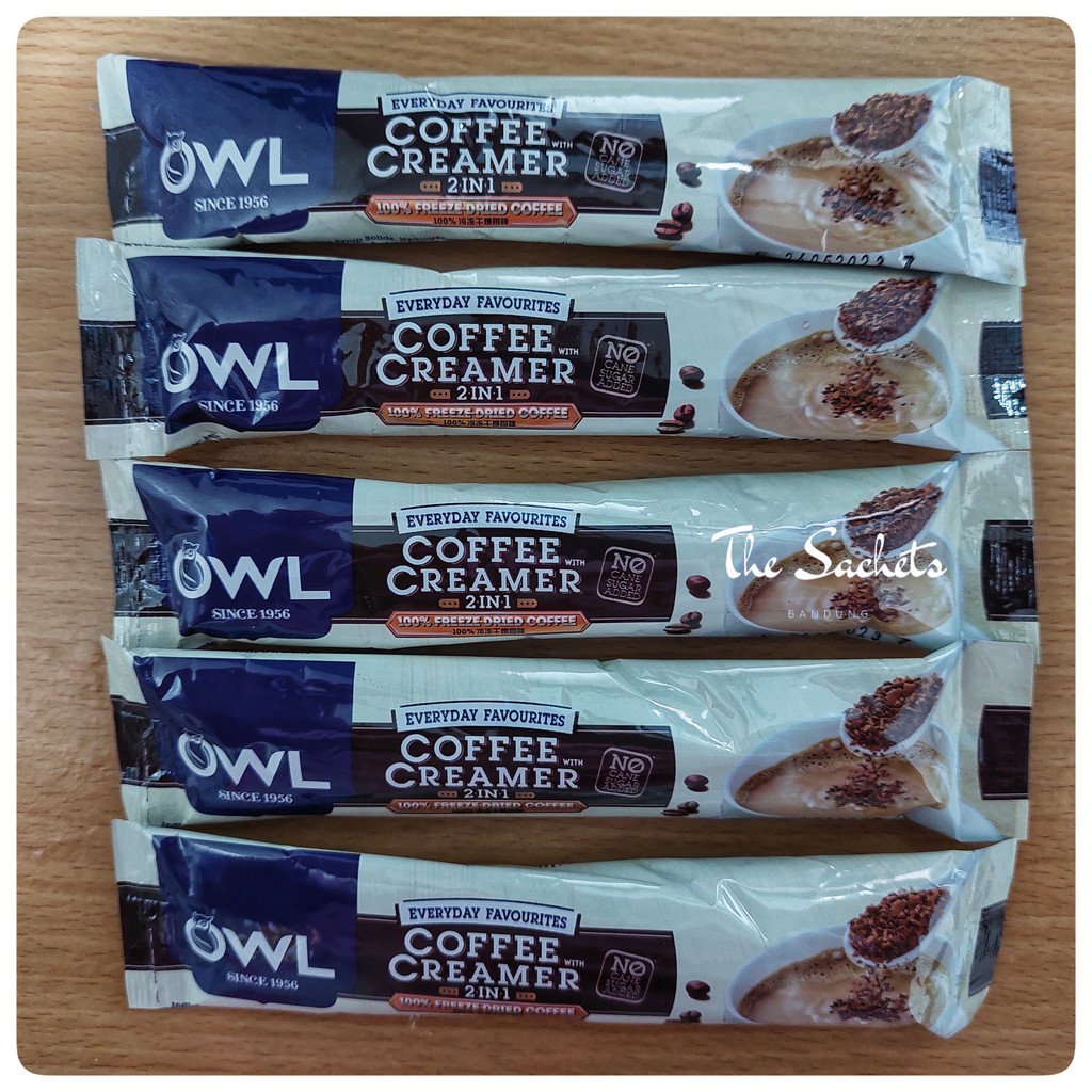 

Owl Everyday Favourite Coffee with Creamer 2in1 Freeze Dried Sachet
