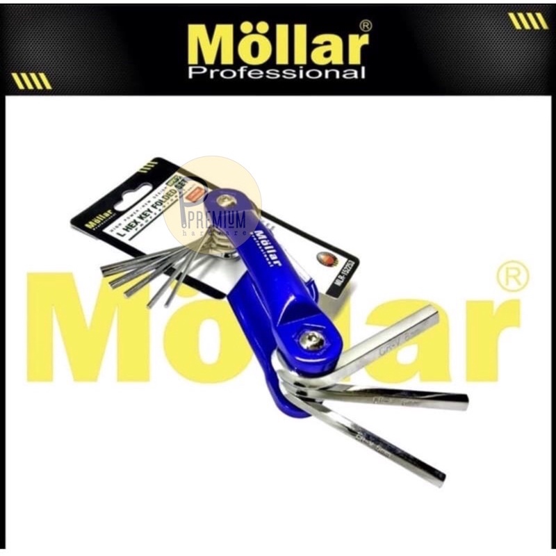 KUNCI L LIPAT KUNCI L SET LIPAT 8PCS KUNCI L SEGI 6 MODEL LIPAT KUNCI