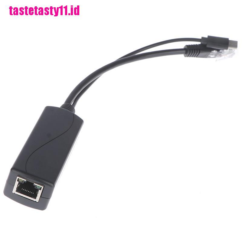 Splitter poe usb 48v Ke 5v power over ethernet 802.3af