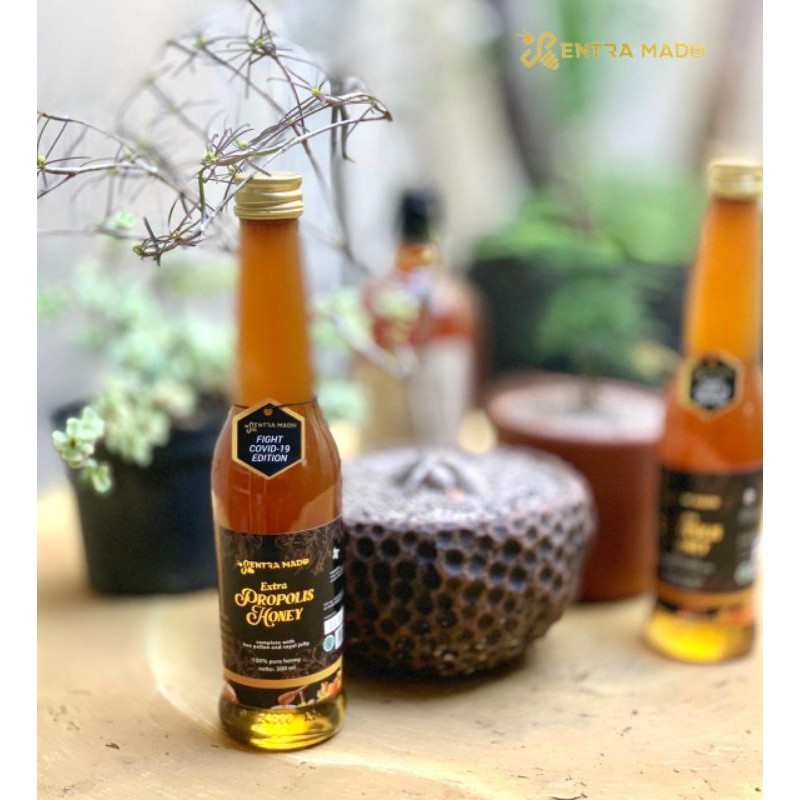 

PROPOLIS HONEY 300ML ekstra bee pollen & royal jelly.