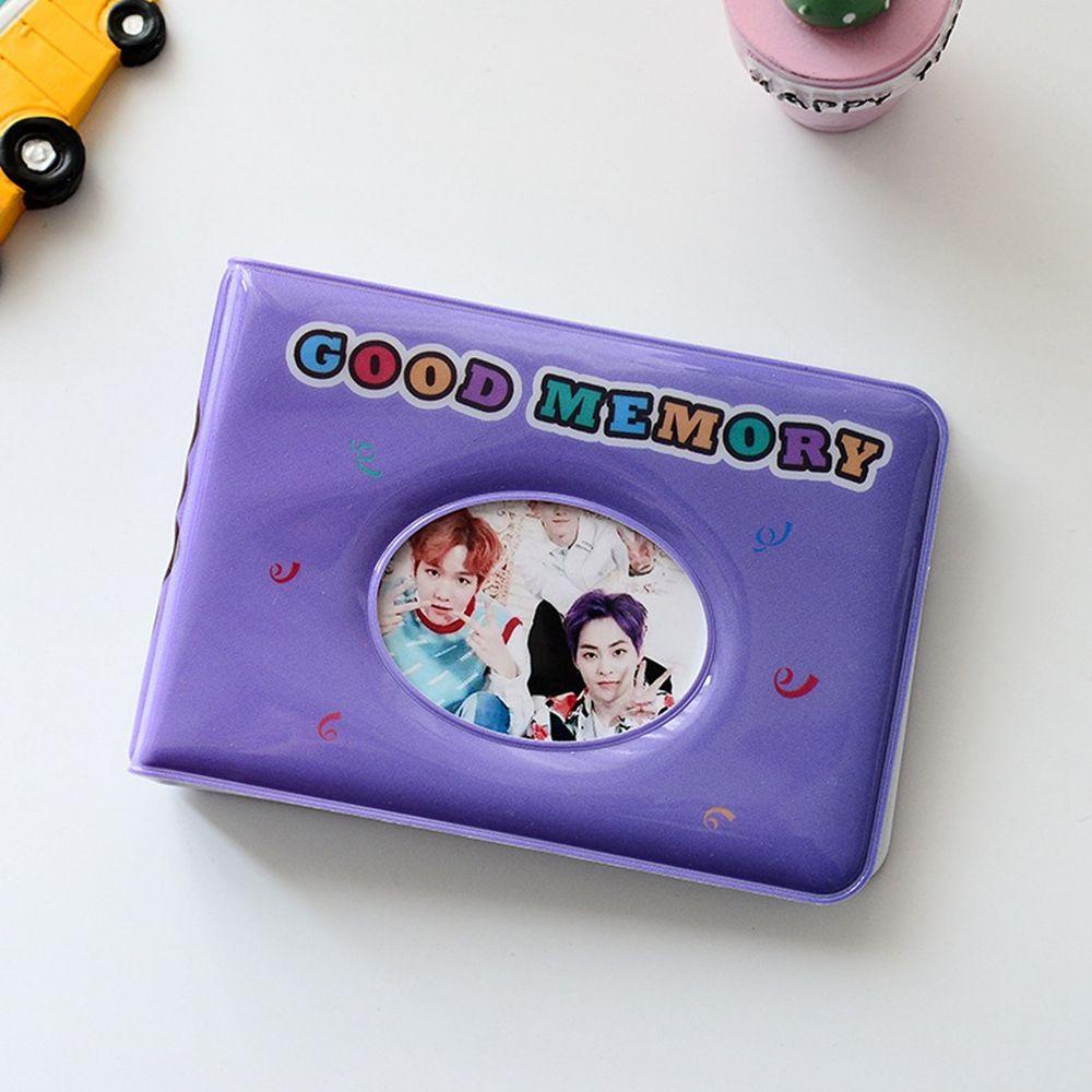 Lanfy Album Foto Mini 36saku Film Tempat Foto Album Instan Kpop Card Picture Storage Case