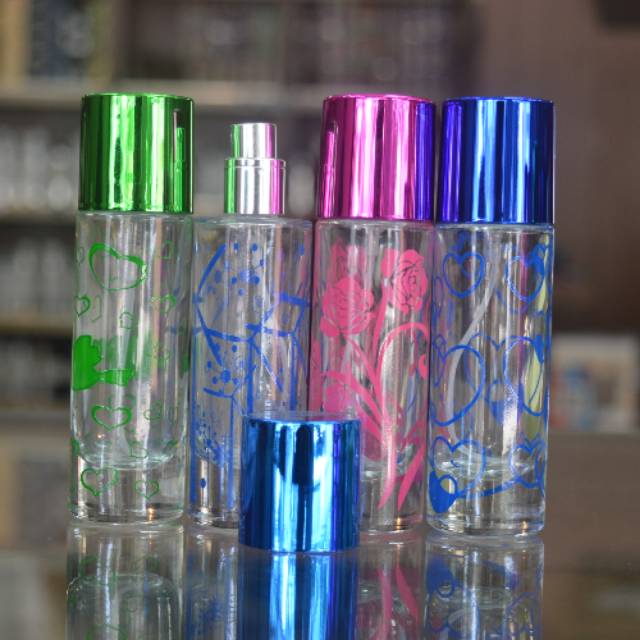 Botol parfum semprot spray kaca 30ml (CASA MOTIF30)