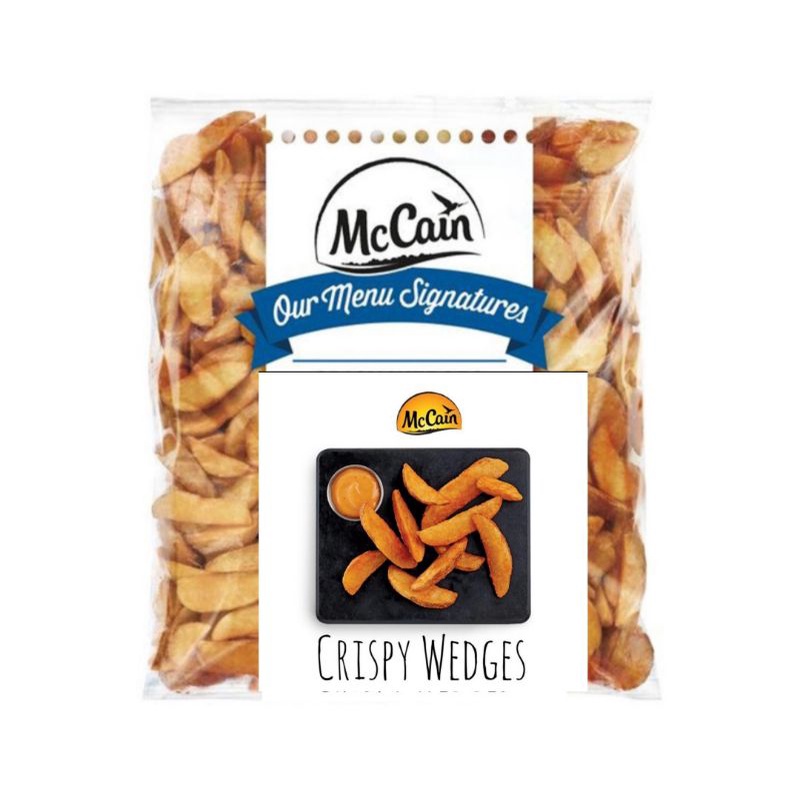 

McCain Premium kentang wedges crispy 2,5kg