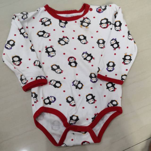 Preloved second baju  jumper  romper lengan  panjang  anak  