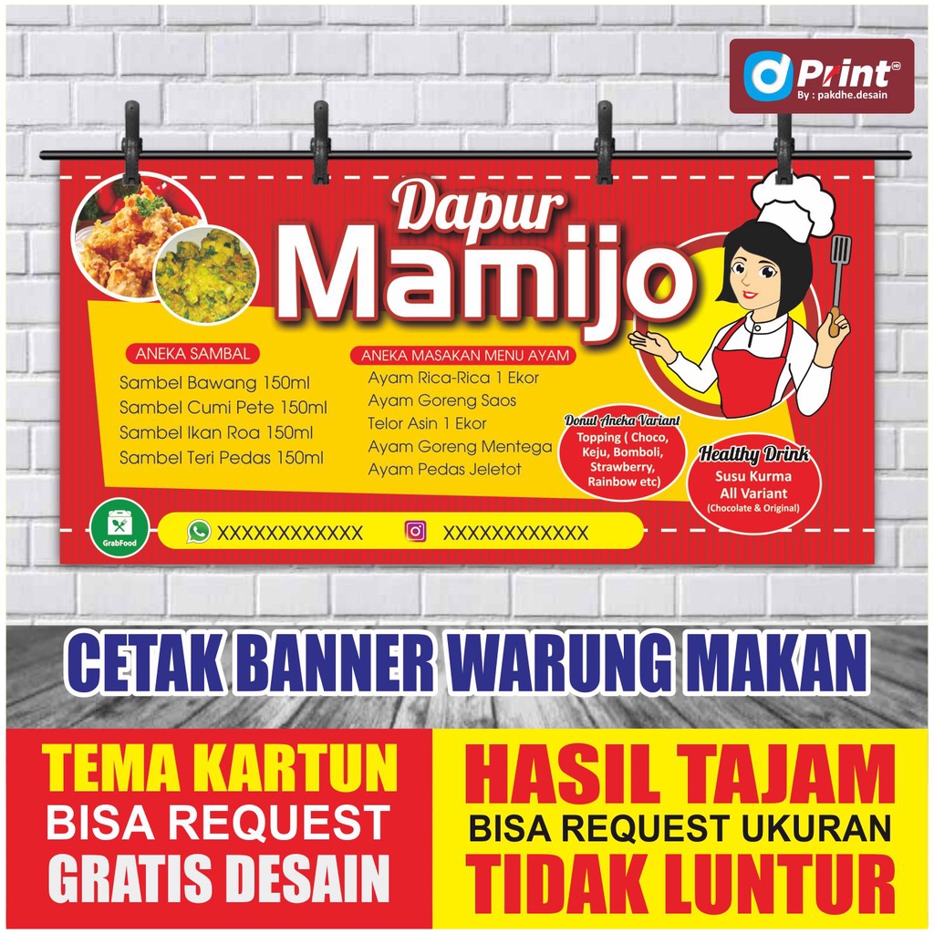 Jual Cetak Spanduk, Baliho, Banner / Spanduk Backdrop Background Baliho