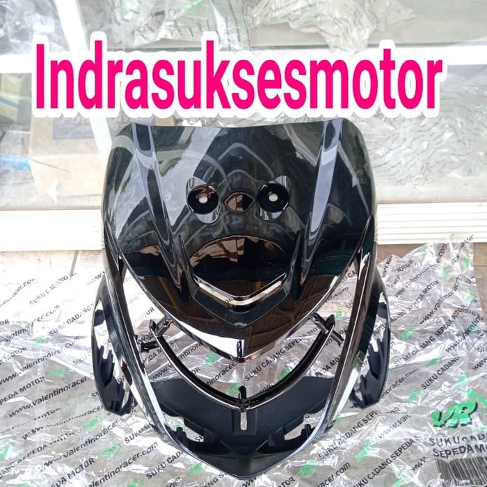 tameng dasi body depan motor honda beat pop warna hitam