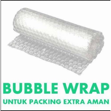 

Bubble wrap tambahan packing