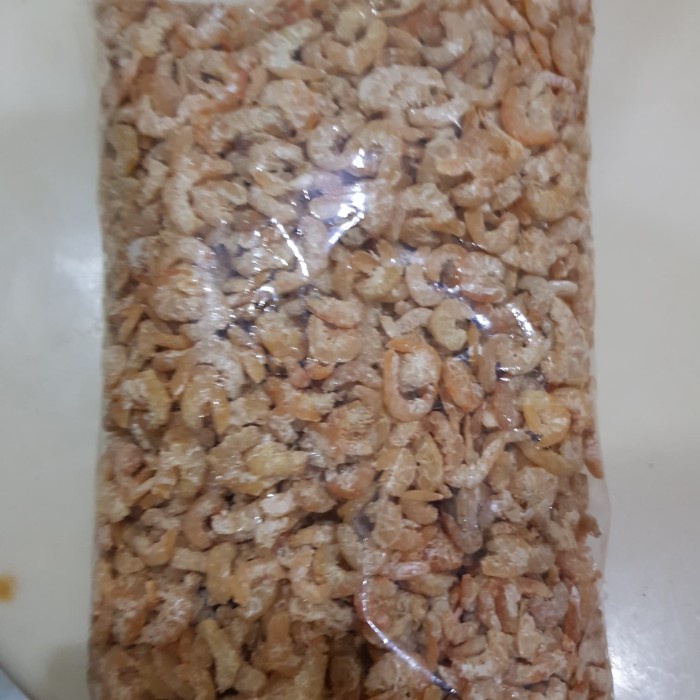 

ebi putih asli bagan/ebi kering 1kg