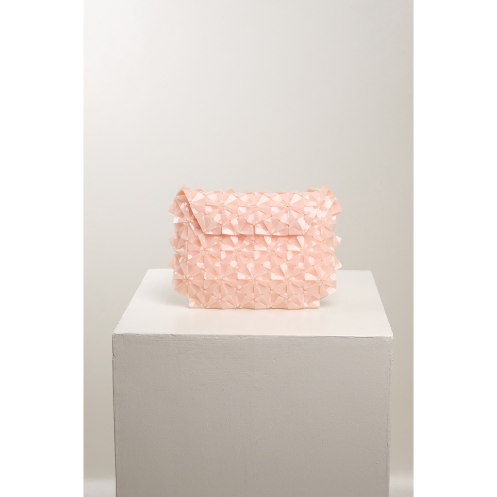 Byo Warrior Clutch in Beige
