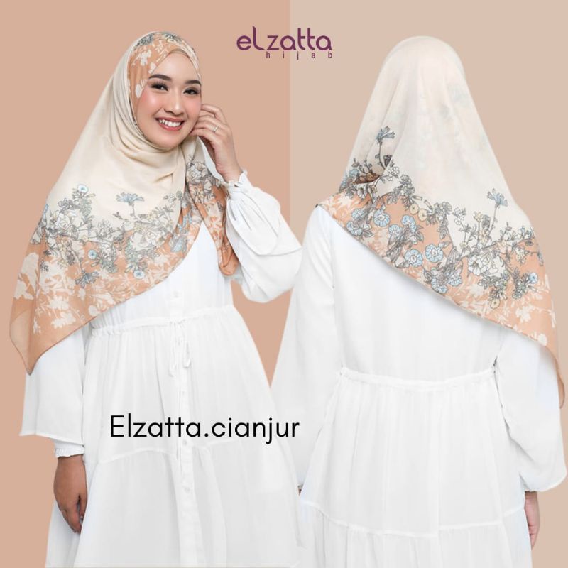 ELZATTA HIJAB SEGI EMPAT KAILA DANIA KERUDUNG ELZATTA JILBAB ELZATTA JILBAB ELZATTA SEGI EMPAT ELZAT