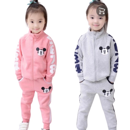 SETELAN JAKET SWEATER MINNNIE MOUSE 1-5 TAHUN SETELAN ANAK PEREMPUAN TERBARU 2021 BAJU ANAK TERBARU BAJU ANAK TER LARIS BISA PILIH WARNA