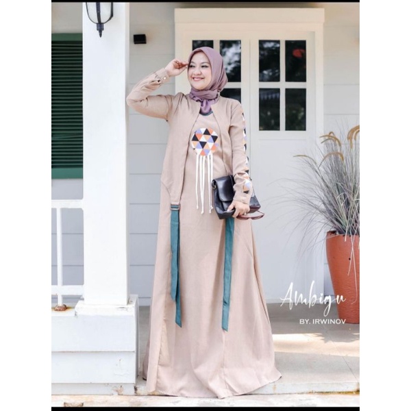 (COD) gamis murah elegant mewah by ambigu irwinov