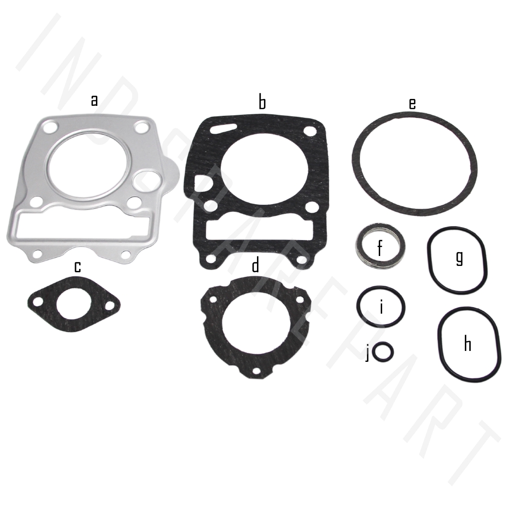 Gasket-Packing-Paking Top-Set-Topset Silver Honda Karisma/Kirana/Supra X 125 2005-2013