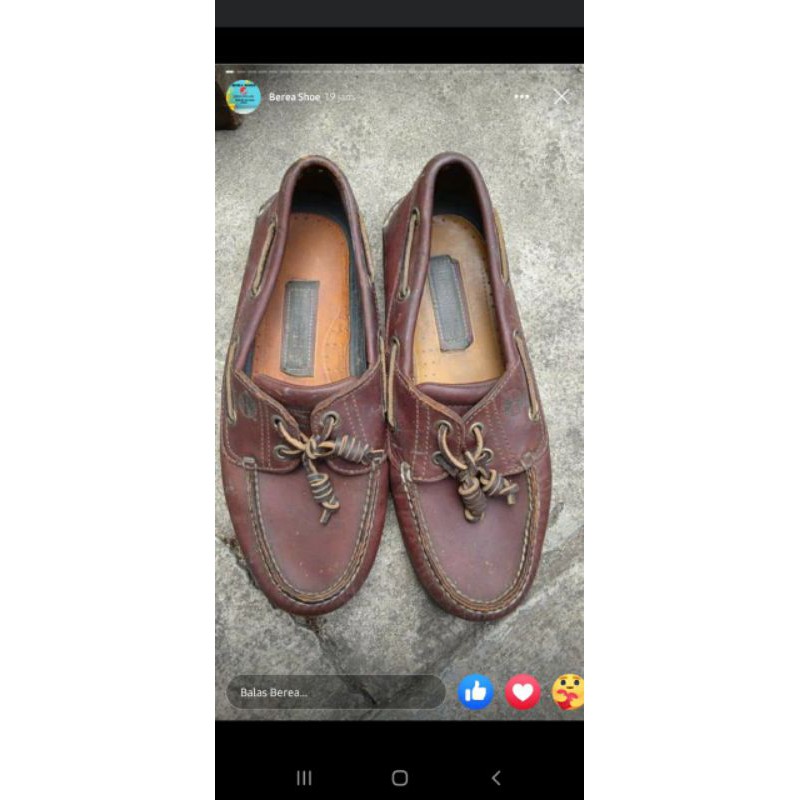 sepatu second Timberland