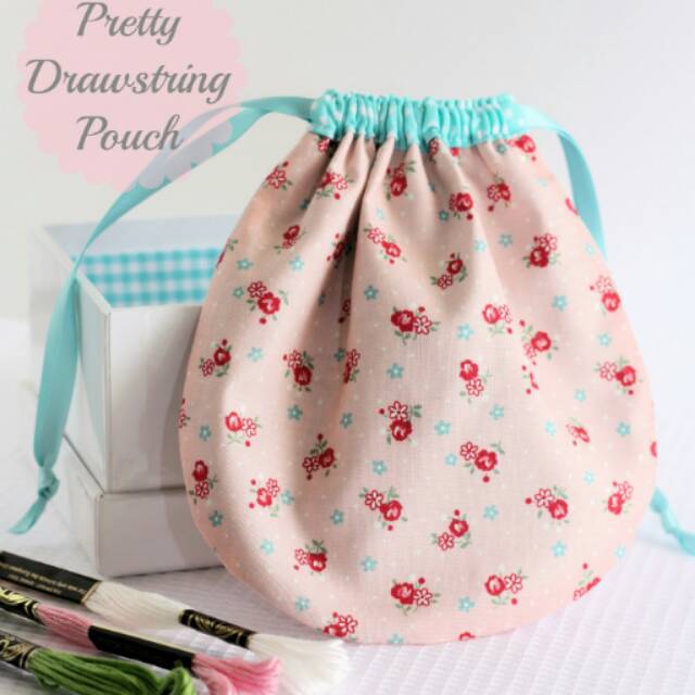 

Souvenir pouch serut murah per pak