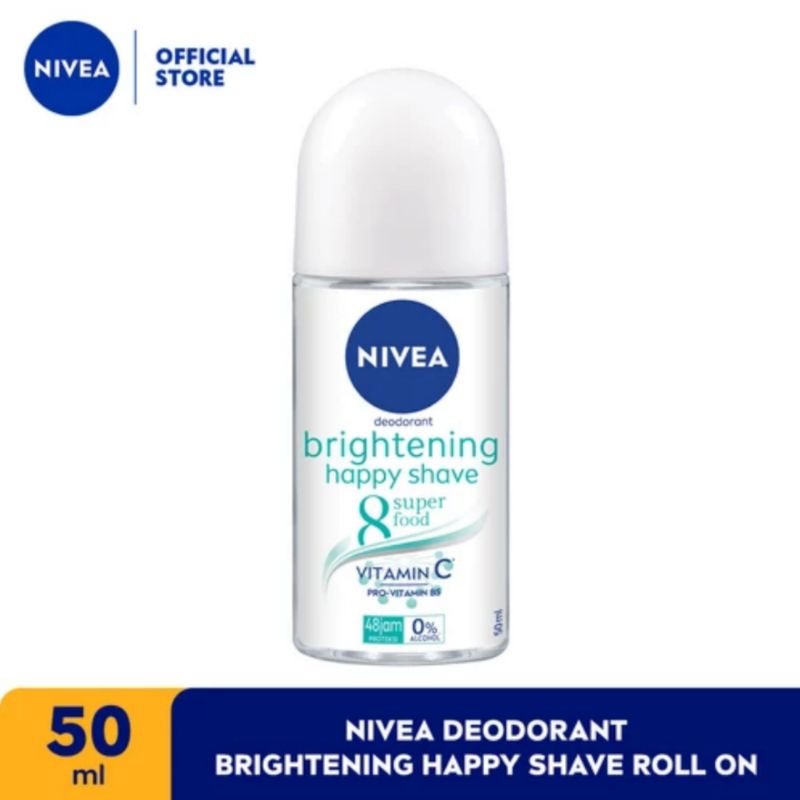 Nivea Brightening Happy Shave Deodorant Roll On