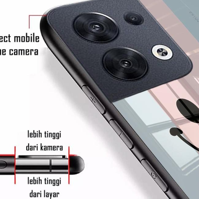 Stok terbatas.. (Q17) Softcase Oppo Reno 8 4G 5G 8 PRO+  - Softcase kaca Oppo Reno 8 4G 5G 8 PRO+ - 