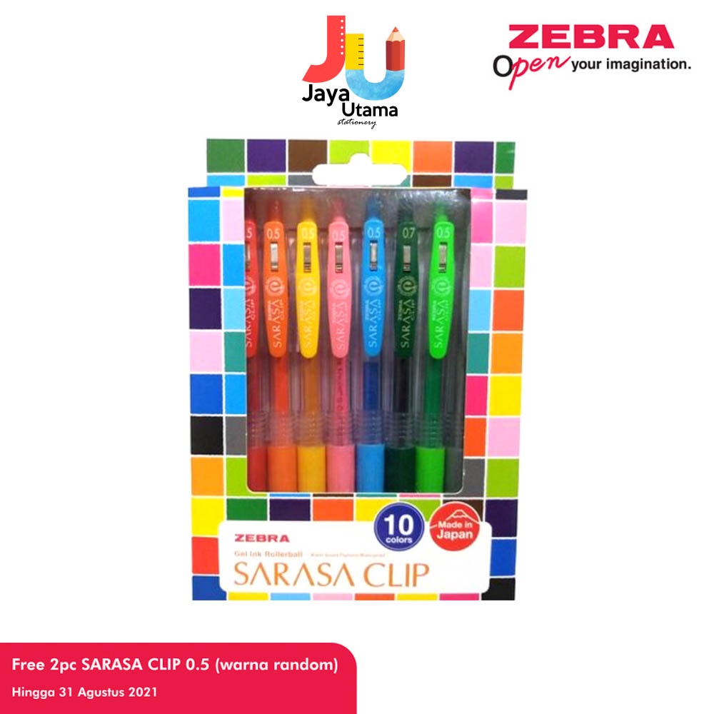 

Zebra Sarasa Clip Gel Pen ORIGINAL 0.5 mm