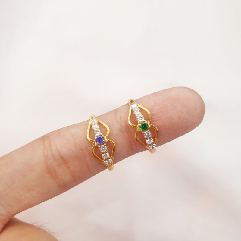 Cincin permata emas asli kadar 300