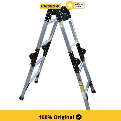 KRISBOW TANGGA LIPAT ALUMINIUM 6.2 METER FDD656ES5