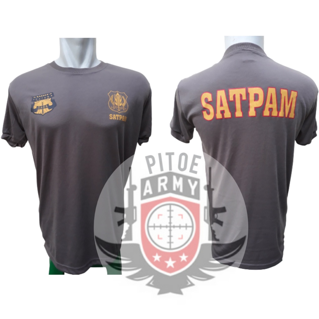 Baju Kaos Pendek Satpam Gada Pratama Terbaru