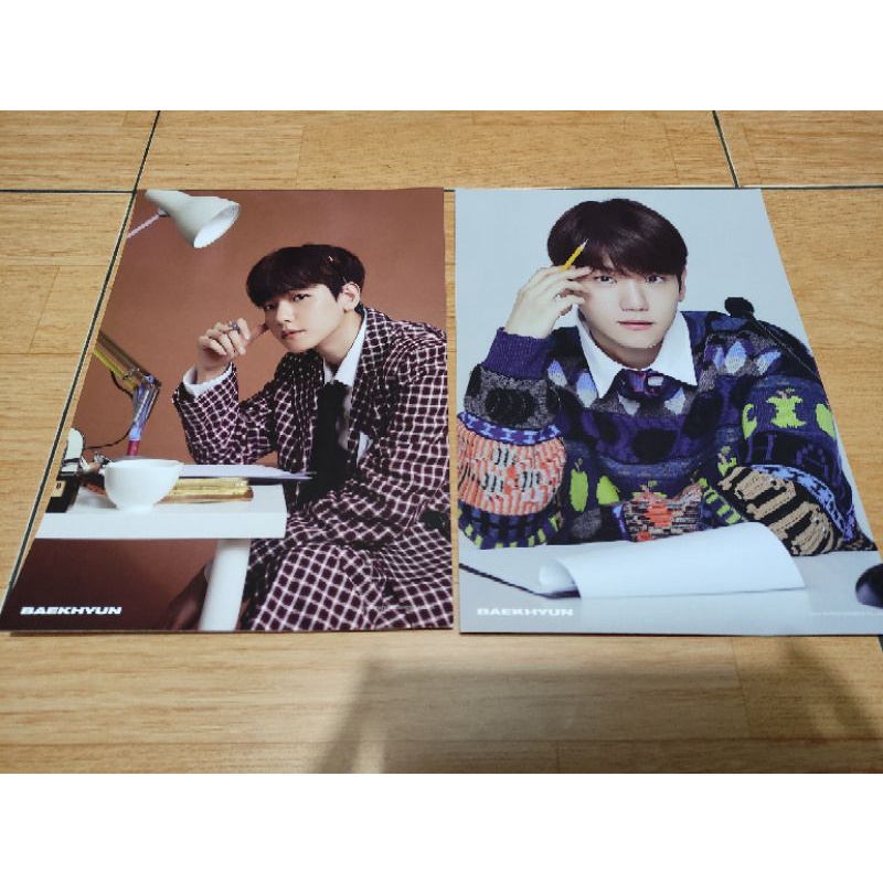 A4 poster baekhyun sg 2021