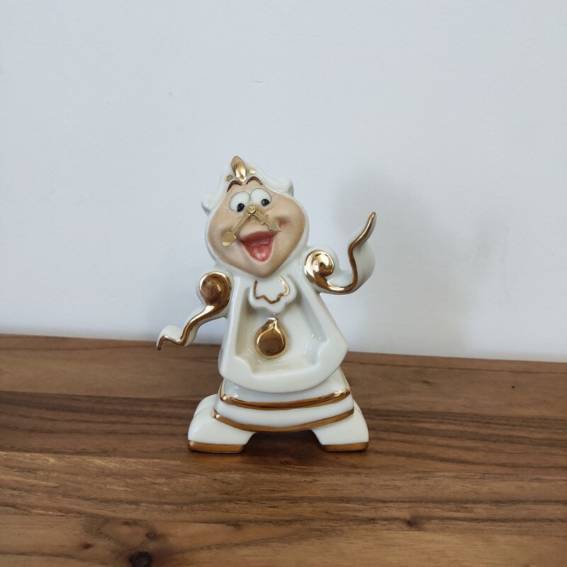 Cartoon Beauty And The Beast Teapot Mug Mrs Potts Chip Cup Sugar Bowl Cogsworth Clock Lovely Xmas