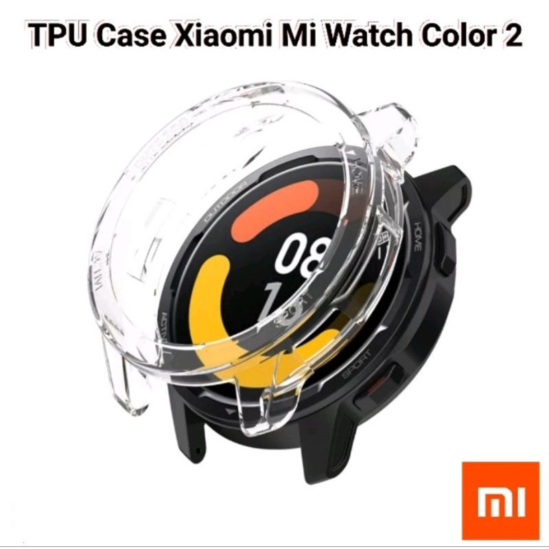 Silicone bezel BUMPER Xiaomi S1 ACTIVE Mi watch Color 2 Case Cover Casing