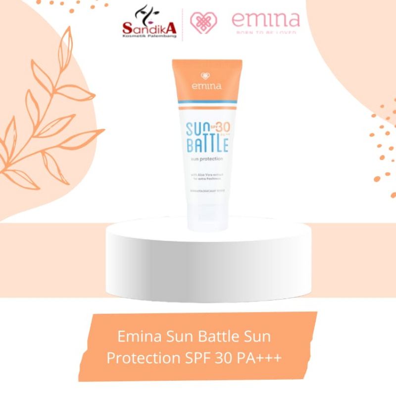 Emina Sun Protection SPF30 PA+++/Emina Sun Battle SPF 45 PA+++ 30ml