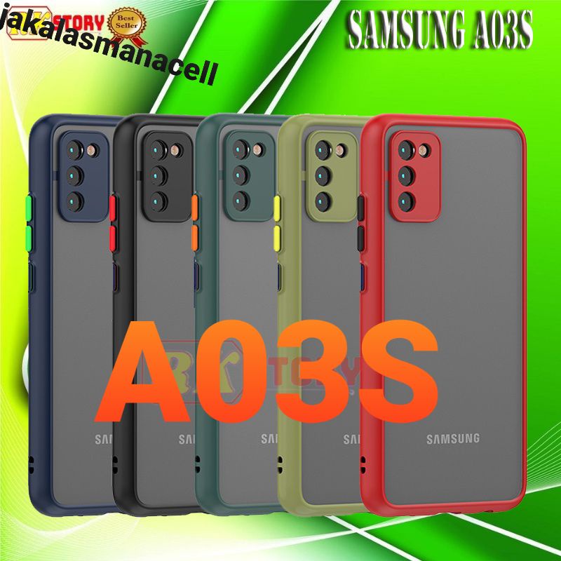 SLICON CASE  SAMSUNG A03S  SLICON SOFTCASE AERO SAMSUNG A03S