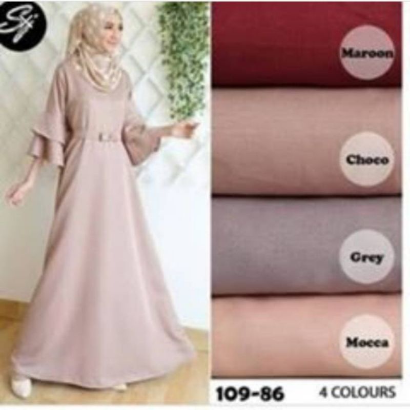 Gamis trompet fashion muslim remaja wanita