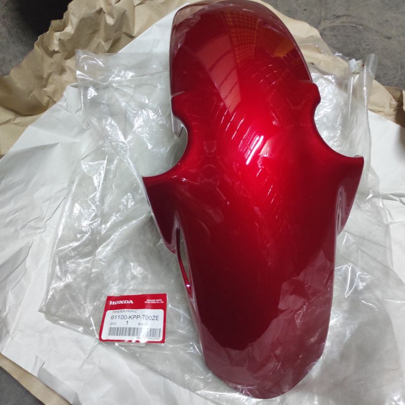 SPAKBOR DEPAN CBR250 THAILAND MERAH MARUN SEPAKBOR DEPAN CBR150 thailand MERAH MARUN 61100-KPP-T00ZE