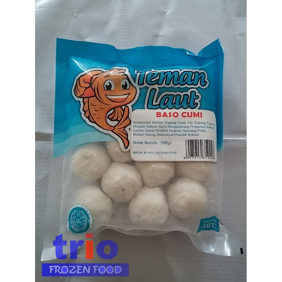 TEMAN LAUT Bakso Cumi 200gr