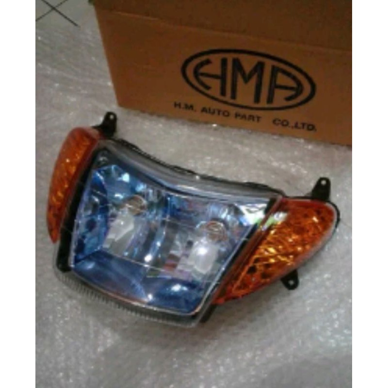 reflektor depan nouvo lele lampu depan nouvo lele HMA headlam nouvo lele