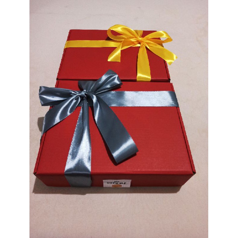 

Tambah Pita Gold Emas Silver Putih Abu TANPA BOX Packing Warna Large