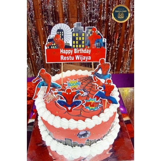 Jual KUE ULANG TAHUN (kue ultah karakter animasi) | Shopee Indonesia