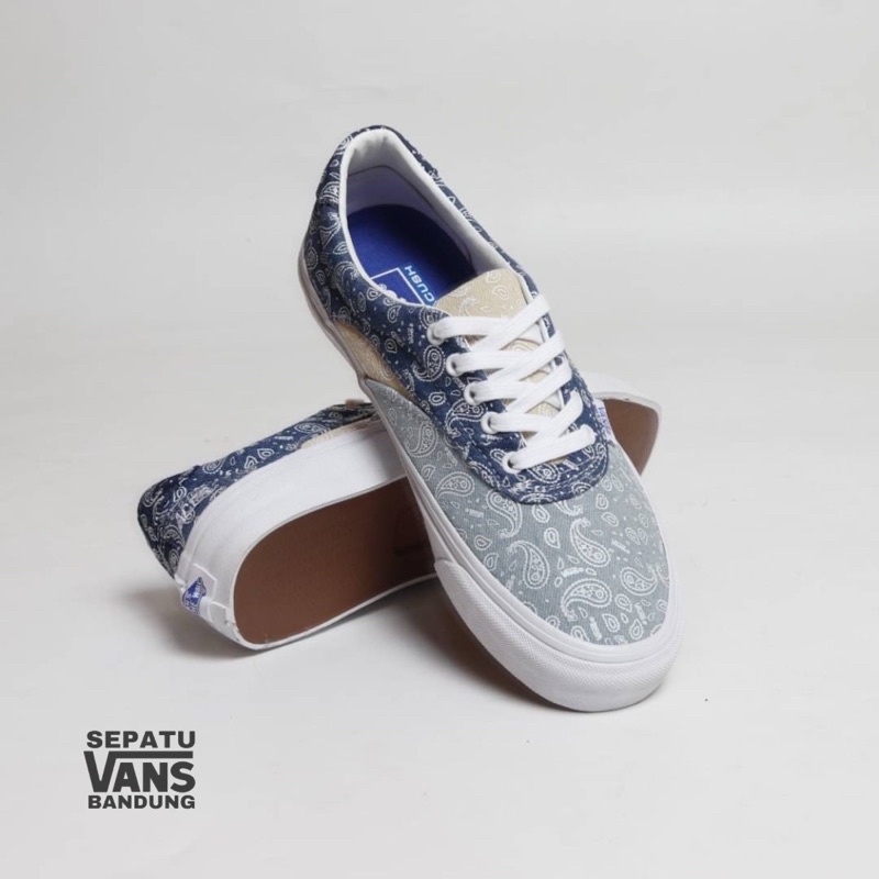 Sepatu Vans Era Denim Blue Bandana