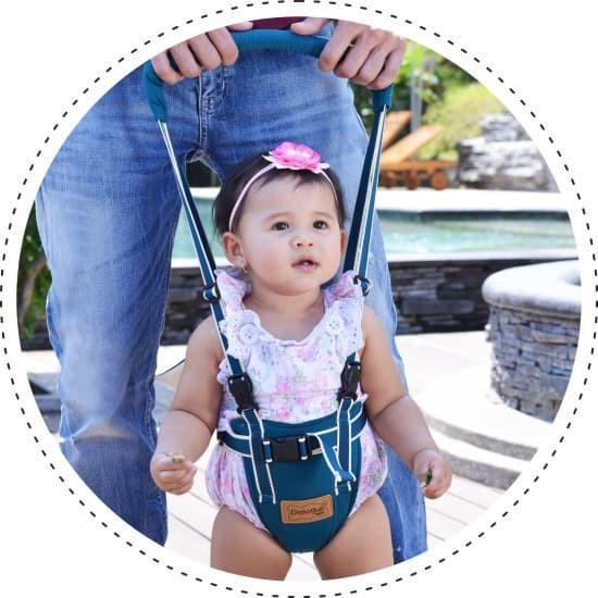 DIALOGUE BABY Walker Safety Strap Emerald Series