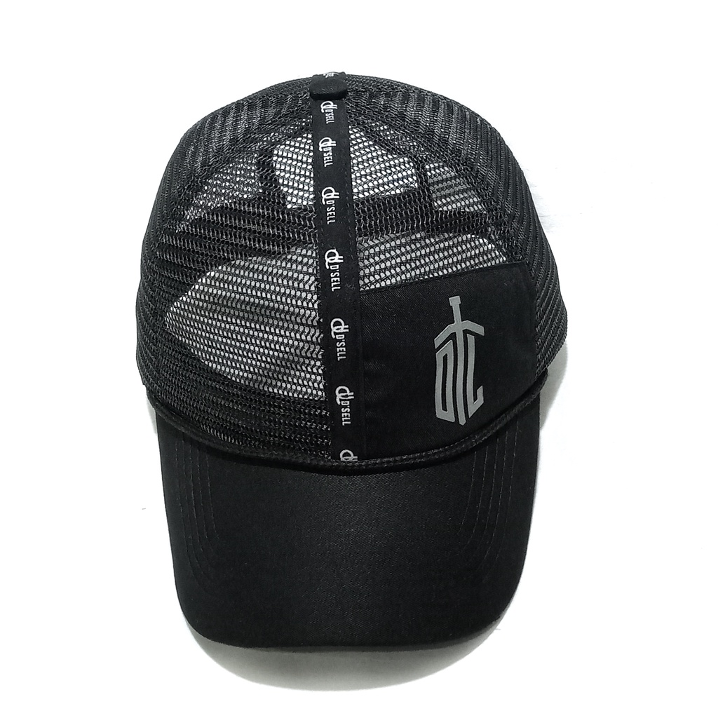 Topi Pria Hitam Topi jaring Topi Original Topi Pria Jaring Original Trucker Caps Black Hat Topi Dist