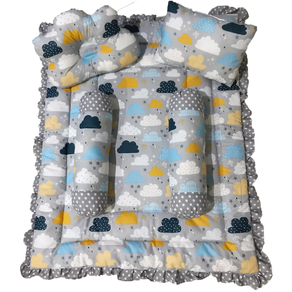 Bed cover Bayi Bantal &amp; Guling Selimut Bayi Tempat tidur Multifungsi