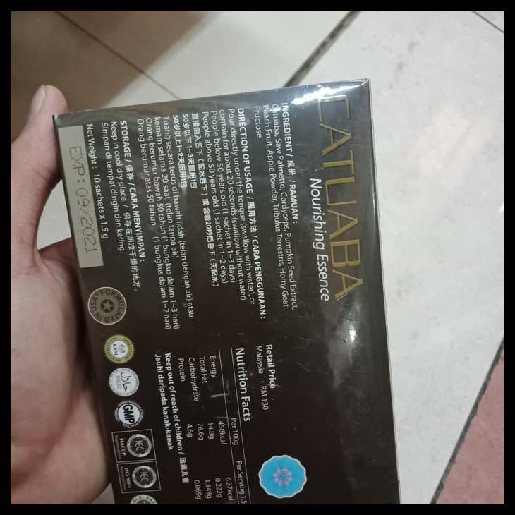BRAZILIAN CATUABA ISI 10 SACHET BUKAN CATUREX BEST SELLER