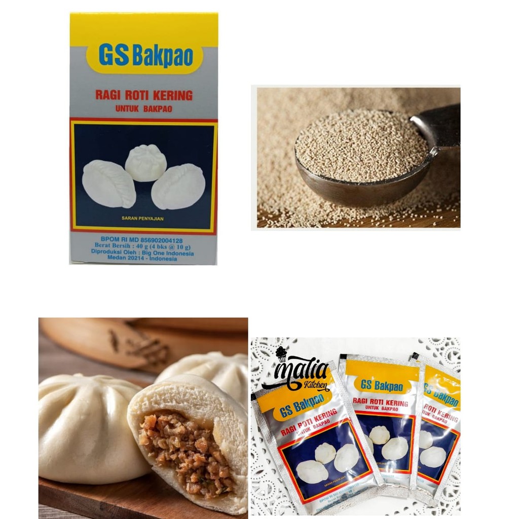 

GS bakpao ragi kering khusus bakpao 10 gram