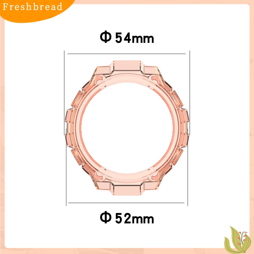 Terlaris Protective Cover Half Surrounded Anti-fall TPU Watch Protector Frame Shell for Huami Amazfit T-rex