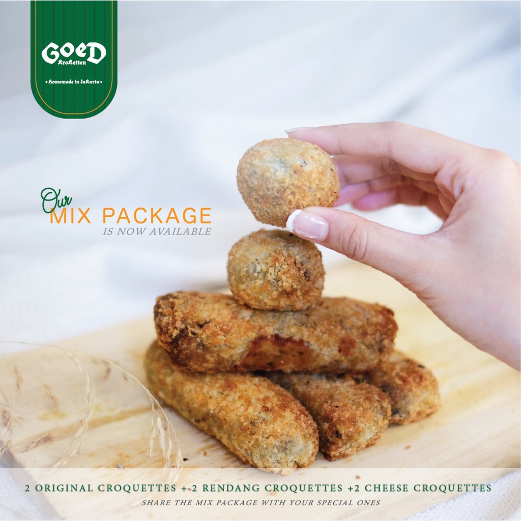 

Goed Kroketten - Homemade Dutch Croquette - Mix Package