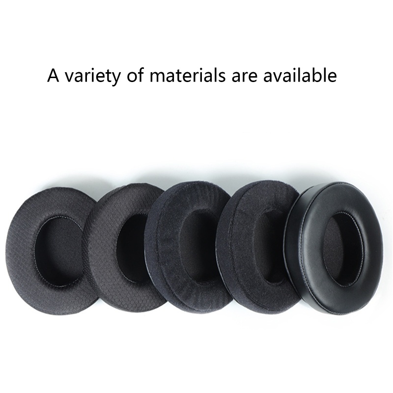 Bt Leather/Cloth Cushion Earpads Untuk Dareu EH722 EH731 Headset Earmuffs Memory Foam Covers Headphone Ear Pads